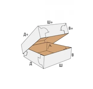 FEFCO 0307 Коробка телескопическая самосборная